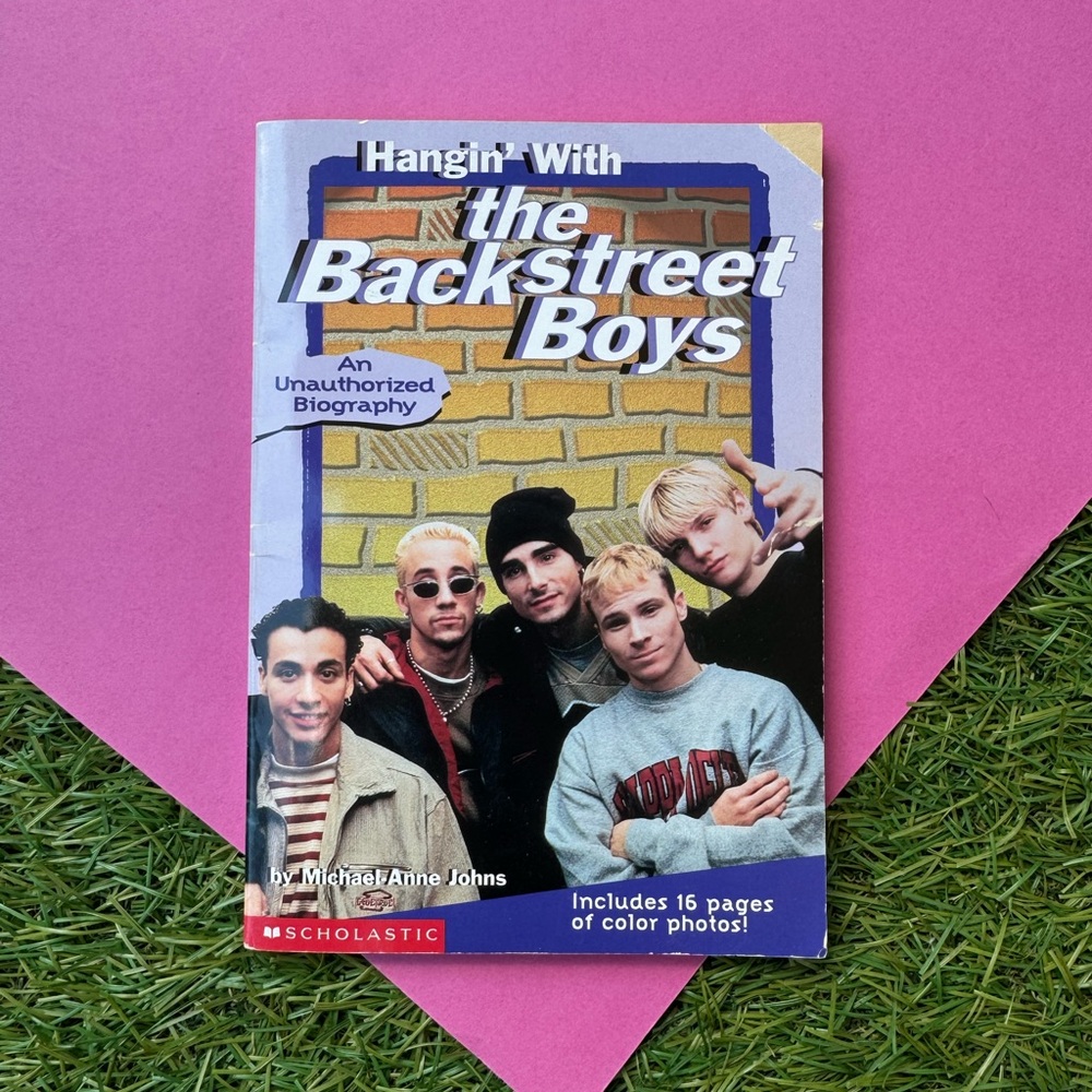 3/$15 1998 Hangin' With the Backstreet Boys Book